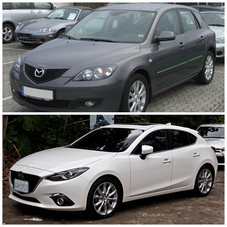 cena wymiany rozrządu w Mazda 3 I i III