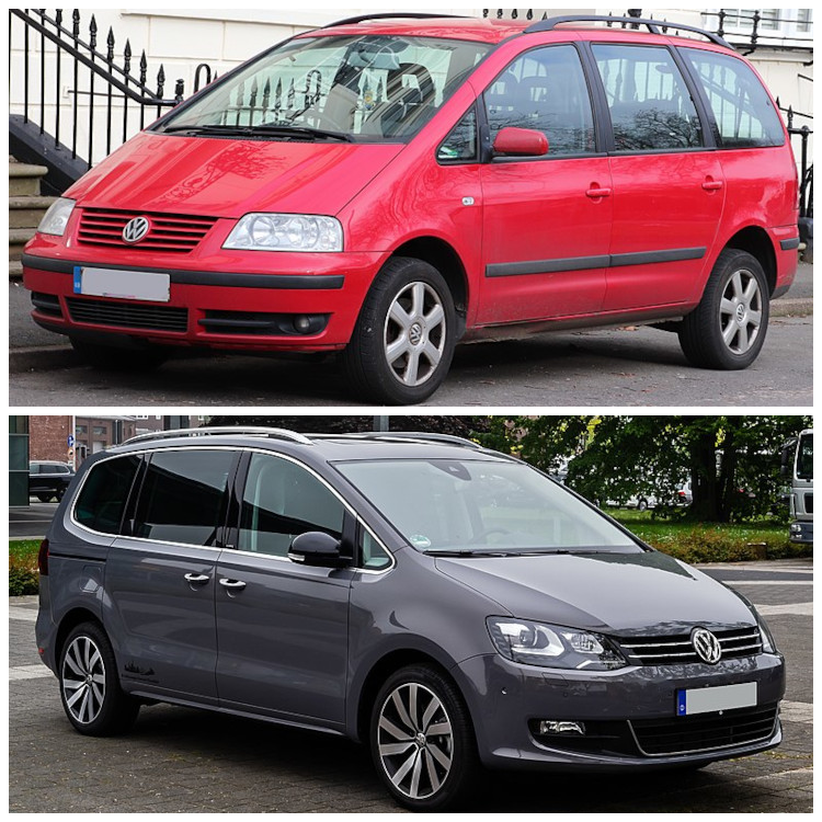 cena wymiany rozrządu w Volkswagen Sharan I i II