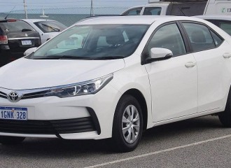 Toyota Corolla E18 diesel - cena przeglądu okresowego małego