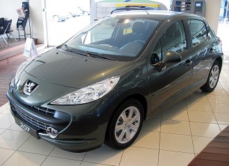 Peugeot 207 - Cena wymiany tłumika końcowego