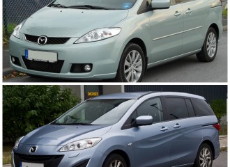 Mazda 5 (I, II) - Cena wymiany sprzęgła