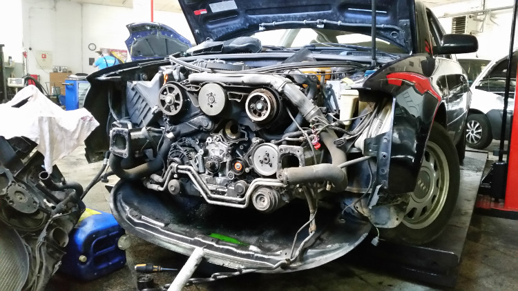 Wymiana rozrządu Audi 2.5 TDI