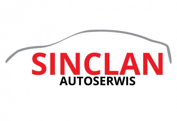 Aktualne logo firmy Sinclan Autoserwis