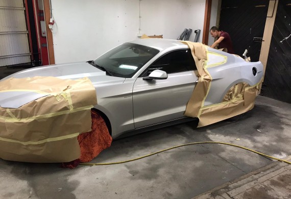 Naprawa blacharsko lakiernicza Ford Mustang