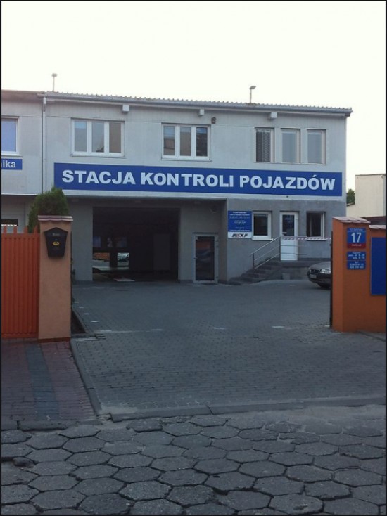 Stacja Kontroli Pojazdów  WX/142/P Warszawa