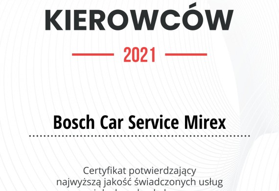 Wybór Kierowców Yanosik 2021