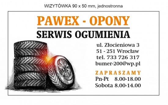 Pawex - opony Wrocław