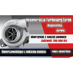 Regeneracja turbosprężarek Paweł Dworzyński